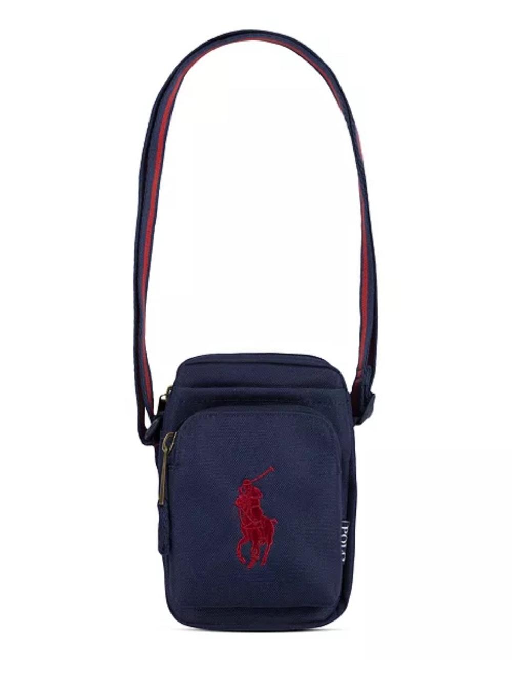 Polo Ralph Lauren Navy Crossbody Bag with Red Accent